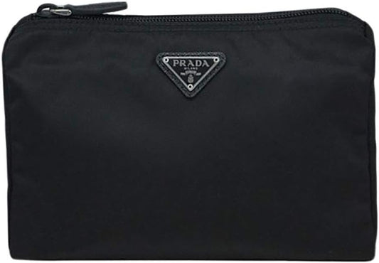 1NA011 Cosmetic Pouch, Nylon, Outlet, Black