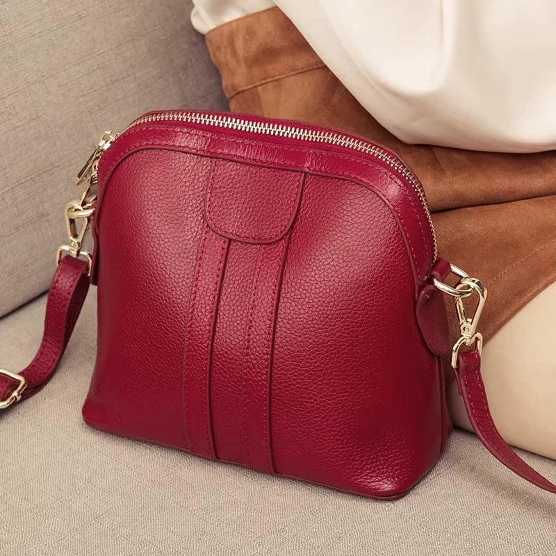 Genuine Leather Shoulder Bag Luxury Handbags Women Bags Designer Ladies Small Crossbody Bags for Female Messenger Bag Purse