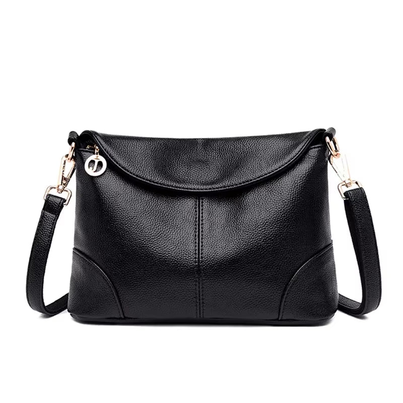 Leather Luxury Women Handbags Designer Messenger Bag Small Ladies Shoulder Hand Crossbody Bags for Women Bolsas De Mujer